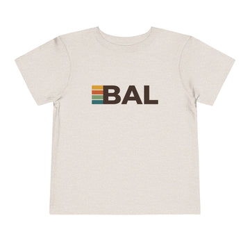 Baltimore, Maryland Toddler Tee - BAL Kids T Shirt
