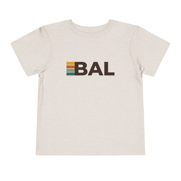 Baltimore, Maryland Toddler Tee - BAL Kids T Shirt