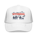 Wyoming Après-ski Trucker Hat — Foam Mesh Cap-6