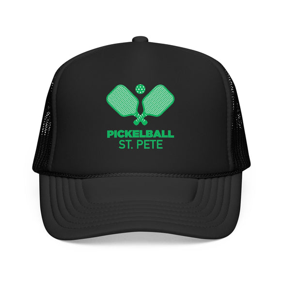 St. Pete, Florida Pickleball Trucker Hat - Foam St. Pete Cap
