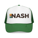 Nashville, Tennessee Trucker Hat - NASH Abbr retro cap-3