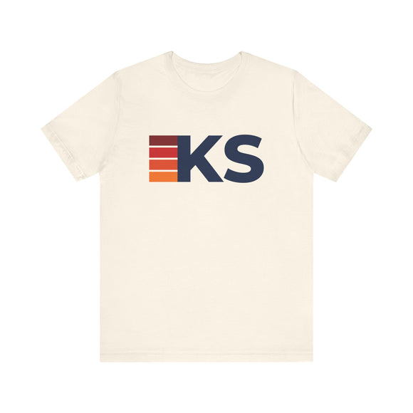 Kansas Retro Stripes T-Shirt | Kansas State Tee