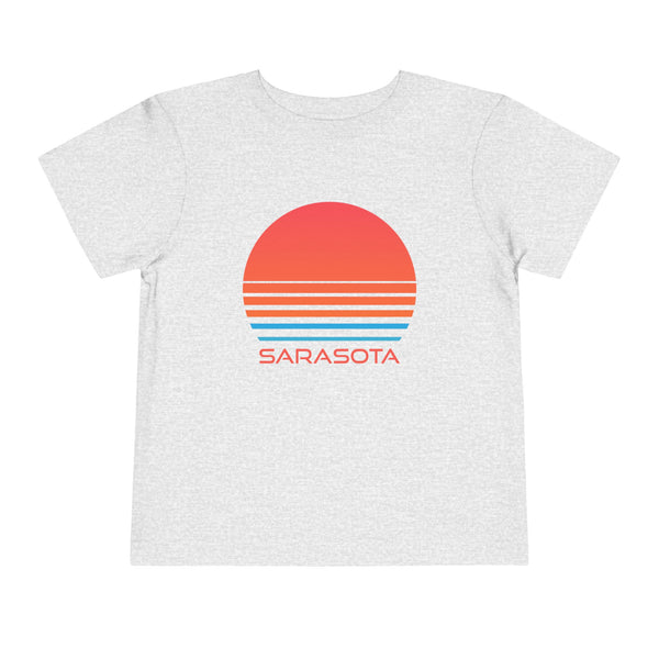 Sarasota, Florida Toddler T-Shirt - Retro 80s Toddler Sarasota Shirt