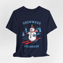 Snowmass, Colorado T Shirt - Ski Snowman Graphic Tee-16