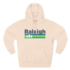 Premium Raleigh, North Carolina Hoodie - Retro Unisex Raleigh Sweatshirt