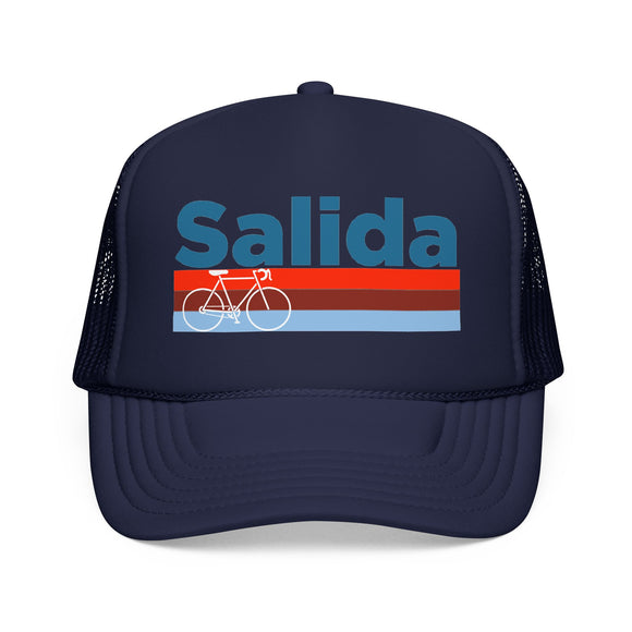 Salida, Colorado Trucker Hat - Foam Salida Bike Cap