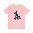 Vail, Colorado T-Shirt - Snowboard Unisex Vail Shirt-5