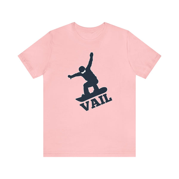 Vail, Colorado T-Shirt - Snowboard Unisex Vail Shirt