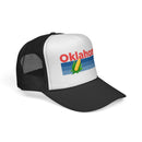 Oklahoma Retro Corn and Farm Trucker Hat-10