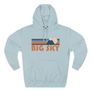 Big Sky, California Hoodie - Retro Mountain Unisex Sweatshirt-6