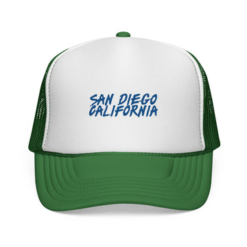 Buy green San Diego Trucker Cap | California Hat