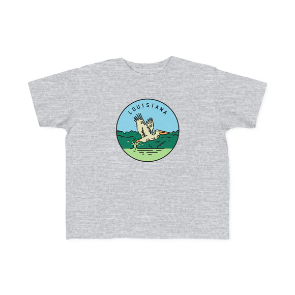 Louisiana Toddler T-Shirt - Unisex Toddler Louisiana Shirt