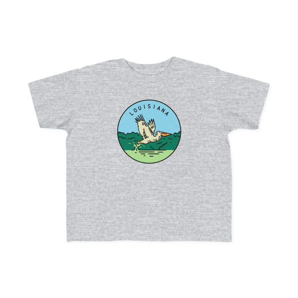 Louisiana Toddler T-Shirt - Unisex Toddler Louisiana Shirt