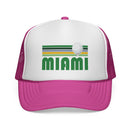Miami, Florida Retro Golf Trucker Hat-6