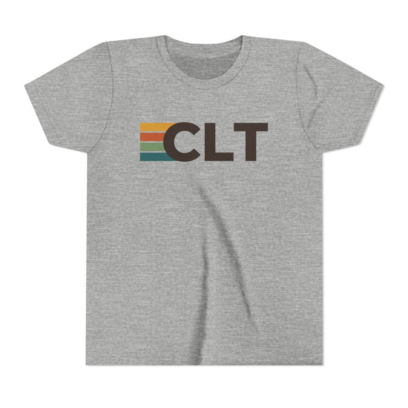 Charlotte, North Carolina Youth Tee - CLT T Shirt