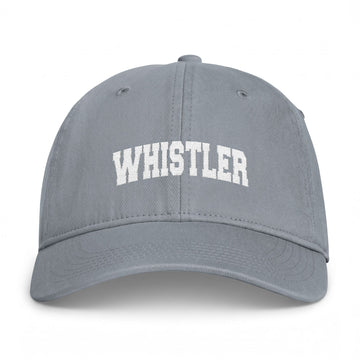 Buy granite Whistler, Canada Washed Baseball Cap - Vintage Coastal Comfort Colors