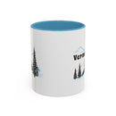 Vermont Retro Snow Skiing Mountain 11 oz Mug, Ski Lodge Decor Coffee Cup, Mountain Gondola Lover Gift, Retro Skiing Mug-4