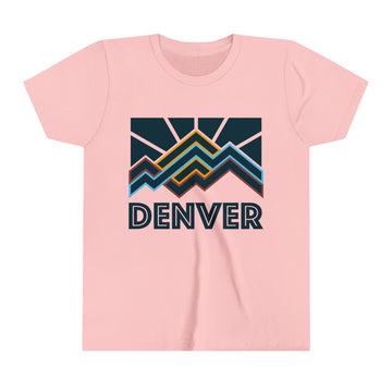 Buy pink Denver, Colorado Youth T-Shirt - Kids Denver Shirt