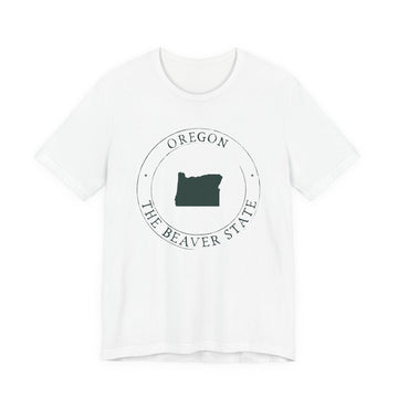 Oregon T-Shirt — State Graphic Tee - 0