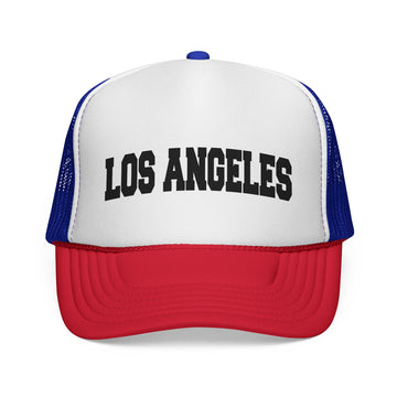 Los Angeles, California Collegiate Style Trucker Hat