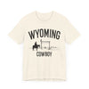Wyoming Cowboy T Shirt - Wyoming Graphic Tee
