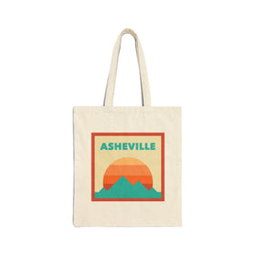 Asheville, North Carolina Tote Bag, Cotton Canvas Tote Bag, Reusable Shopping Bag, Eco-Friendly Tote, Asheville, North Carolina Gift