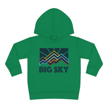 Buy kelly Big Sky, Montana Toddler Hoodie - Unisex Big Sky, Montana Toddler Sweatshirt