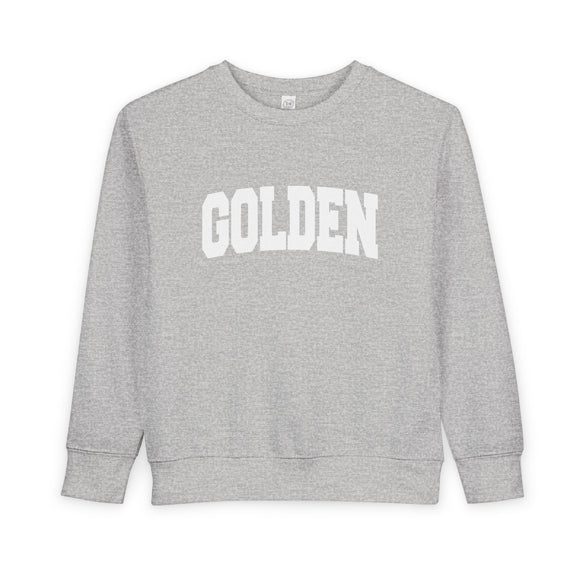 Golden, Colorado Toddler Sweatshirt - Golden Toddler Crewneck Sweatshirt