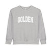 Golden, Colorado Toddler Sweatshirt - Golden Toddler Crewneck Sweatshirt