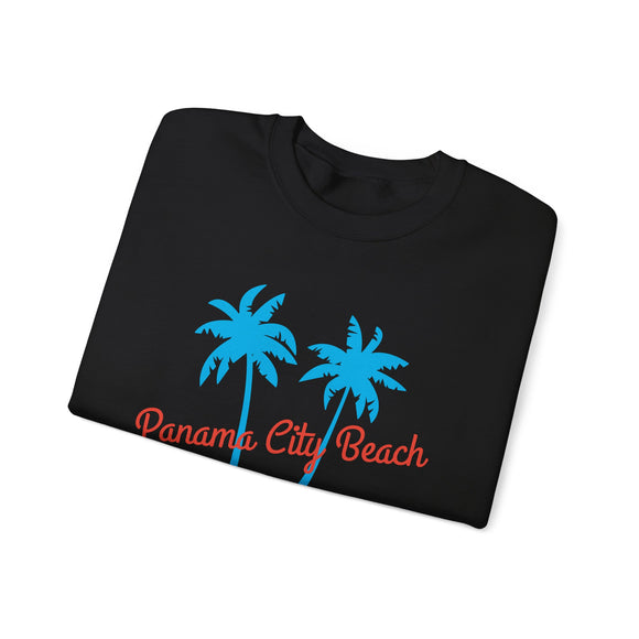 Panama City Beach Palm Trees sweatshirt | Florida beach pullover