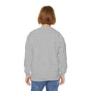 Stowe, Vermont Youth Crewneck Sweatshirt - Snow Ski Unisex Kid's Stowe, Vermont Sweatshirt-9