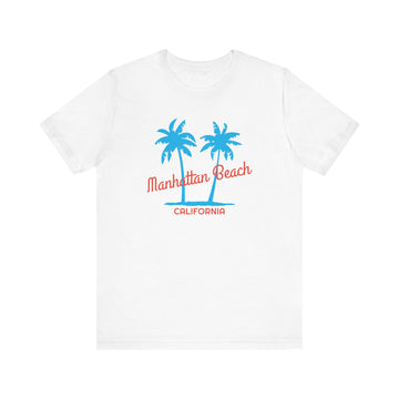 Buy white Manhattan Beach, California T-Shirt - Unisex Manhattan Beach Shirt