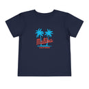 Malibu, California Toddler T-Shirt - Retro Palm Tree Toddler Malibu Shirt-1