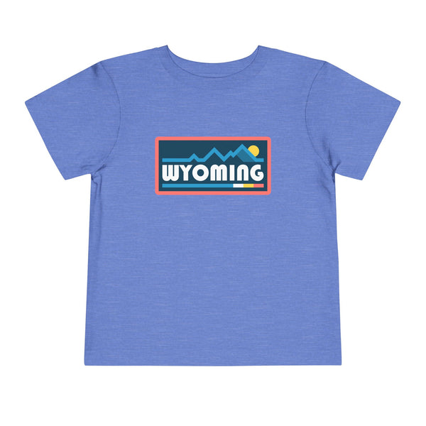Wyoming Toddler Graphic Tee - Kids Wyoming Shirt