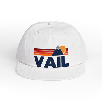 Vail, Colorado Mountain Surf Cap | Retro Light Weight Cap