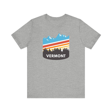 Vermont T-Shirt - Retro Unisex Vermont Shirt - 0