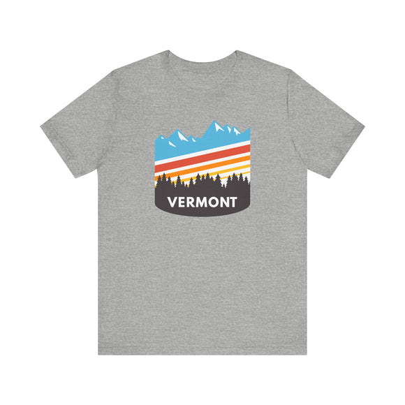 Vermont T-Shirt - Retro Unisex Vermont Shirt