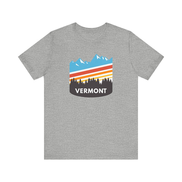 Vermont T-Shirt - Retro Unisex Vermont Shirt