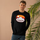 Jackson Hole, Wyoming Mens Base Long-sleeve Tee - Retro Ombre Heavy Weight Long Sleeve T-shirt-9