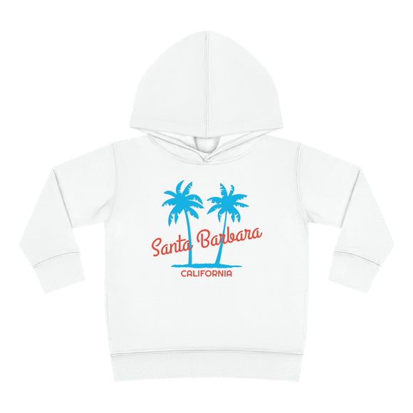 Santa Barbara, California Toddler Hoodie - Unisex Santa Barbara Toddler Sweatshirt