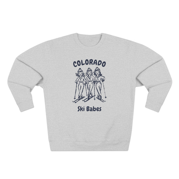 Premium Colorado Ski Babes Sweatshirt