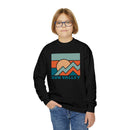 Sun Valley, Idaho Youth Sweatshirt - Unisex Kid's Sun Valley Crewneck Sweatshirt-10