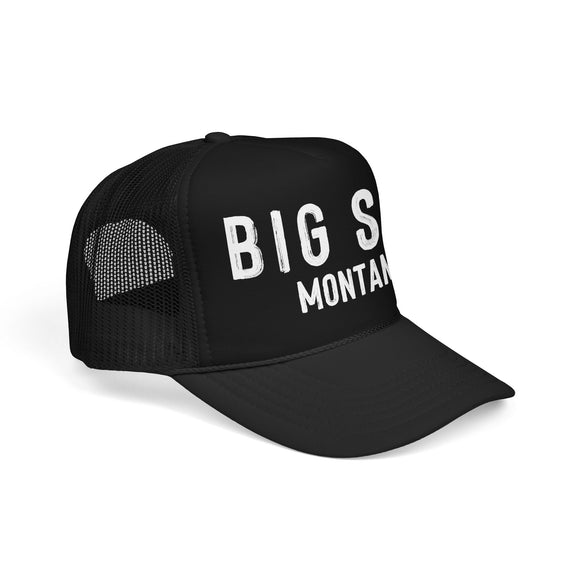 Big Sky, Montana Trucker Hat - Foam Big Sky Cap
