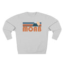 Premium Moab, Utah Retro Mountain Graphic Sweatshirt-2