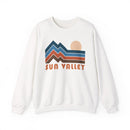 Sun Valley, Idaho Sweatshirt Retro Mountains, Sun Valley Unisex Graphic Crewneck-1