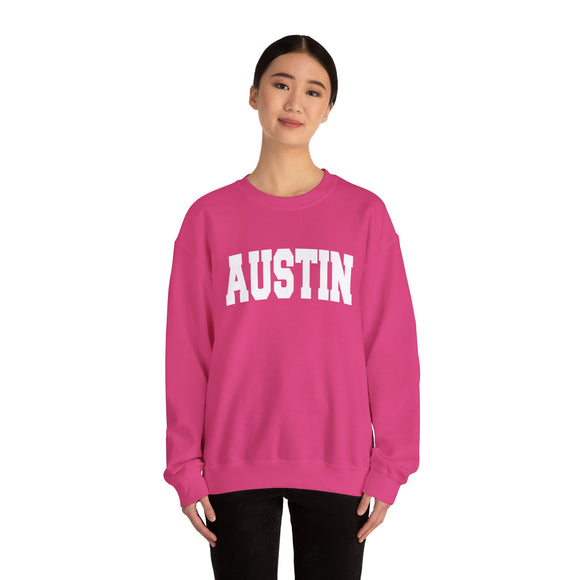 Austin, Texas Sweatshirt - Unisex Graphic Crewneck