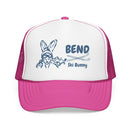 Bend, Oregon Ski Bunny Trucker Hat-5