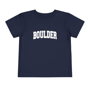Buy navy Boulder, Colorado Toddler Graphic Tee - Kids Boulder Vacation T-Shirt