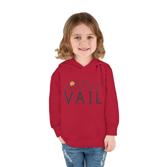 Vail, Colorado Toddler Hoodie - Unisex Vail Toddler Sweatshirt