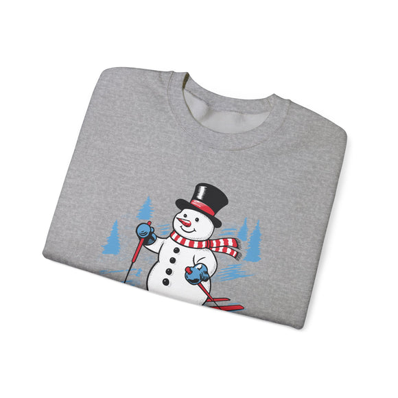 Vermont Sweatshirt - Ski Snowman Graphic Crewneck